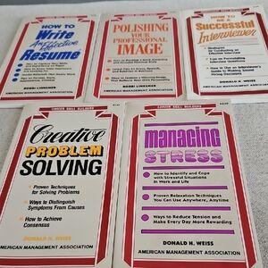Career Skill Builders Book Set by American Management Association